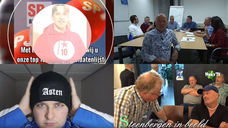 Vier Brabantse toppers (Foto: Youtube).