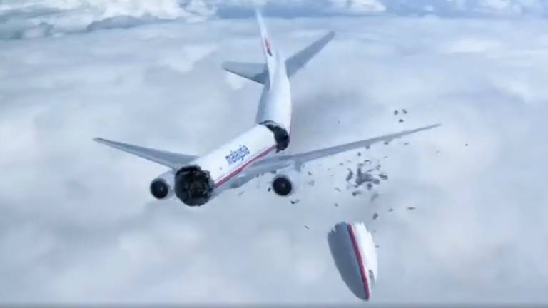 Beeld uit de documentaire over de ramp met vlucht MH17 van National Geographic.