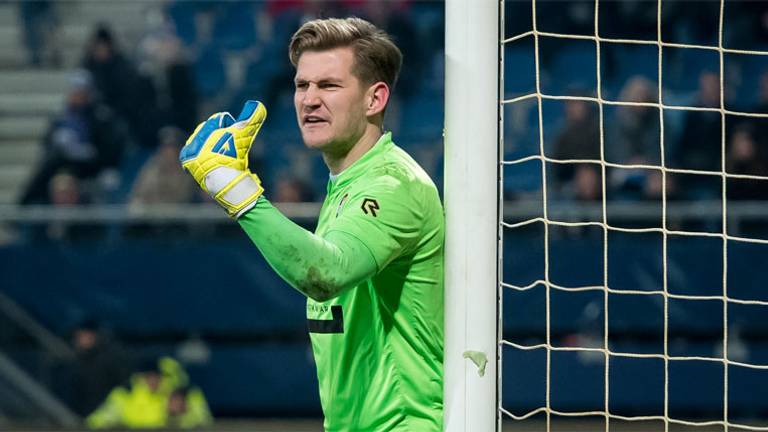 Mattijs Branderhorst in actie voor Willem II. (foto: VI Images)