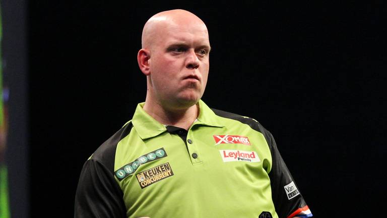 Michael van Gerwen boekte weer een toernooizege.  (Foto: Lawrence Lustig/PDC)