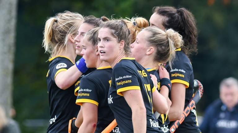 De dames van Den Bosch, niet te kloppen in de Hoofdklasse. (Foto: Orange Pictures)