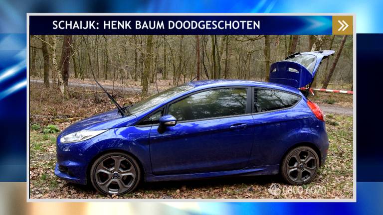 De gevonden Ford Fiësta (Foto: Bureau Brabant)