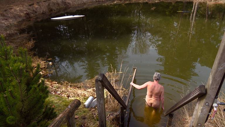 Het is goed vertoeven op de naturistencamping. (Foto: Omroep Brabant)