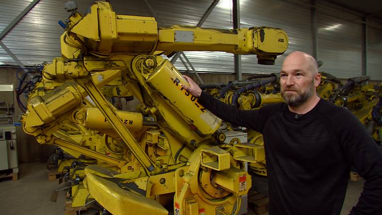 Patrick Waltmans van IRS Robotics (Foto: Omroep Brabant)