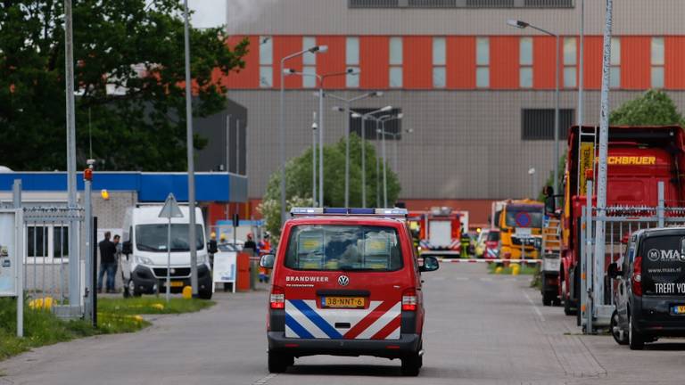 De brandweer kwam op de melding af. (Foto: Marcel van Dorst / SQ Vision)