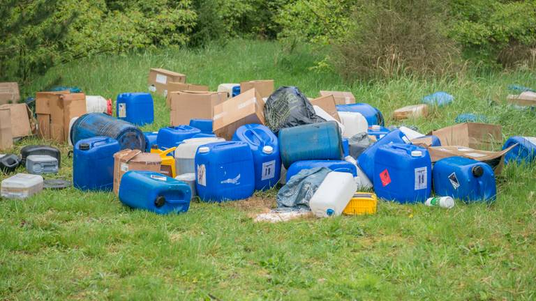 De dumping in Halsteren (Foto: GinoPress)