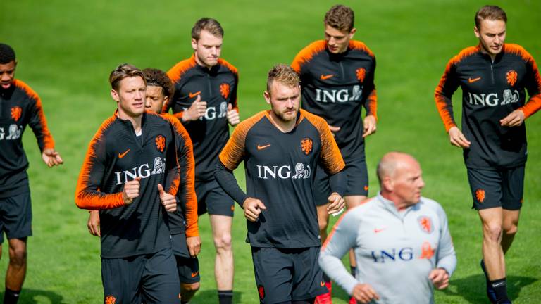 Jeroen Zoet tijdens de laatste trainingsstage van het Nederlands elftal (foto: VI Images).