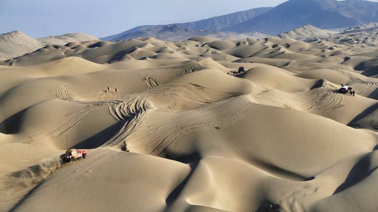 Heel veel duinen in de Dakar Rally 2019