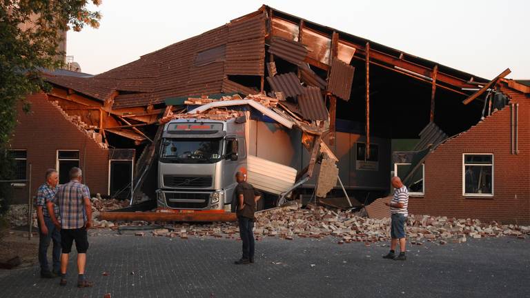 De ravage in Odiliapeel. Foto: Danny van Schijndel