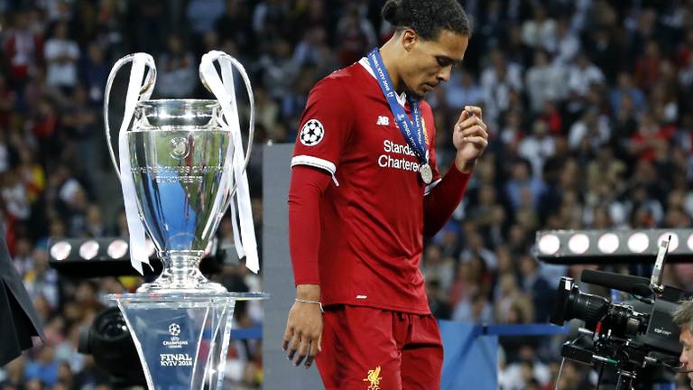 Een grote teleurstelling voor Virgil van Dijk: geen Champions League-titel voor hem. (Foto: VI Images)