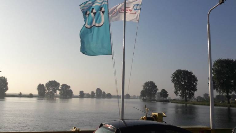 Schippers hebben de actievlag gehesen (foto: FNV Havens).