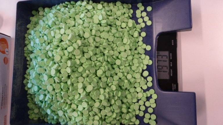 De XTC-pillen (foto: politie)