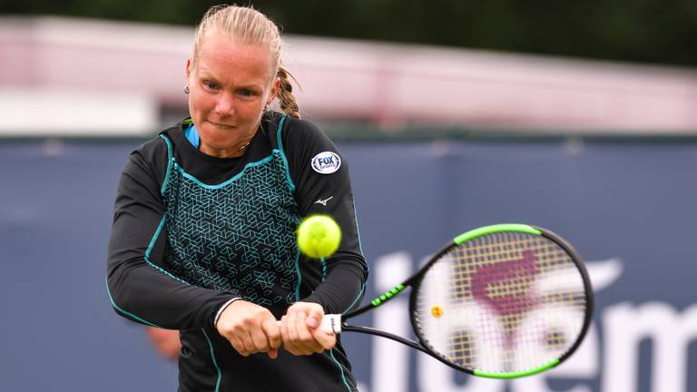 Kiki Bertens is blij met een 'thuistoernooi' (foto: VI Images).