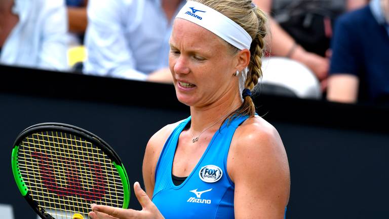 Kiki Bertens is uitgeschakeld op Libéma Open (foto: VI Images).