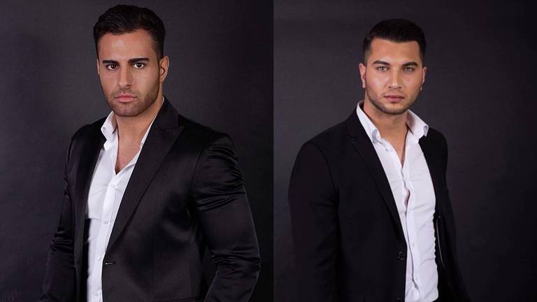 Sezer (22) en Furkan (23) stonden in de finale van Men Universe (foto: Sezer Özdemir en Furkan Özturk)