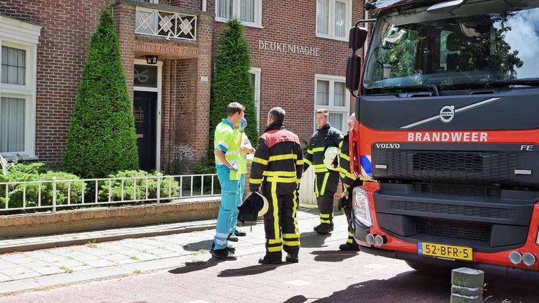 Het is niet bekend hoe de man in de kelder terecht kwam. (Foto: Toby de Kort)