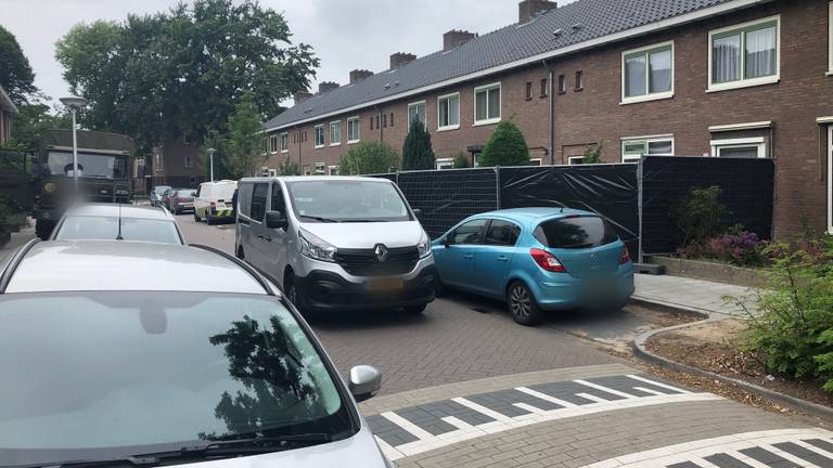 het betreffende huis aan de Mimosalaan in Eindhoven