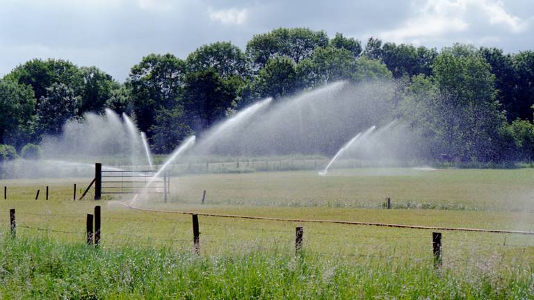 Voor beregening mag in delen van West- en Midden-Brabant geen water meer worden gepompt uit oppervlaktewater. (Foto: Waterschap Brabantse Delta)
