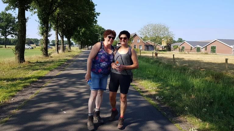 Marion en Karin namen voor het eerst deel. (Foto: Merel de Leuw)