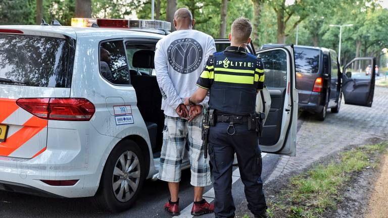 De chauffeur is aangehouden. (Foto: Toby de Kort)