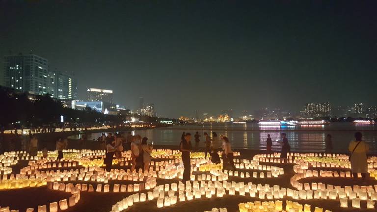 Tsukuba by night (Foto: Roel Verschuuren)