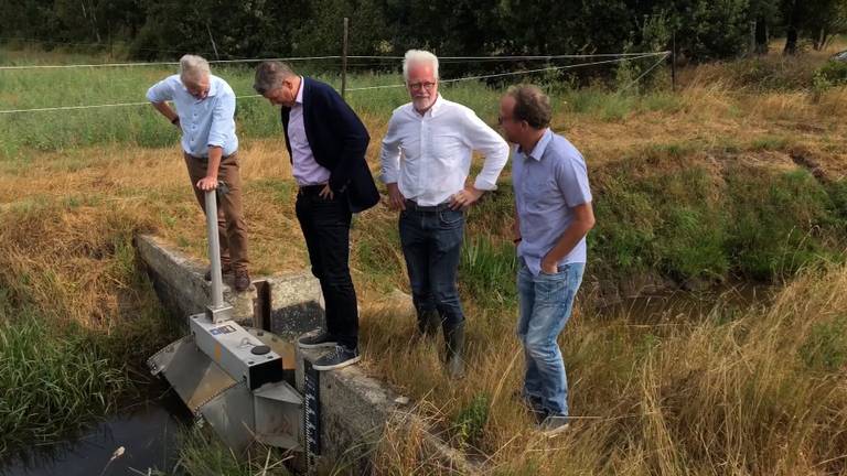 Inspectie van droge gebieden in Brabant