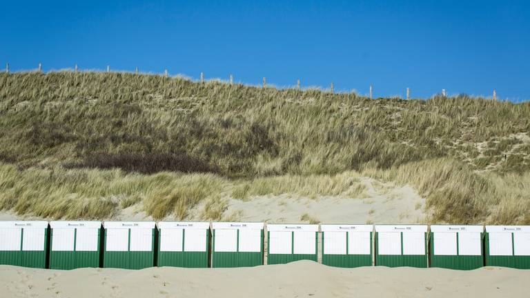 Strandhuisjes in Zoutelande. (foto: ANP).