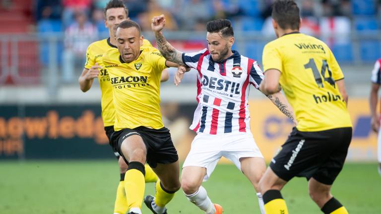 Willem II verliest de eerste wedstrijd onder Adrie Koster (foto: VI Images).