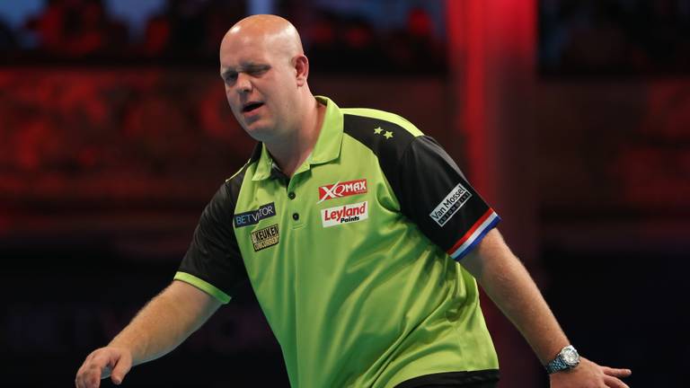 Michael van Gerwen verliest van Peter Wright (foto: VI Images).