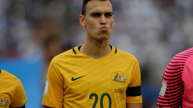 Trent Sainsbury speelde met Australië op het afgelopen WK in Rusland (foto: VI Images).