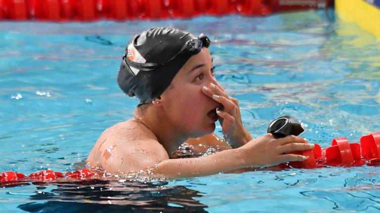 Ranomi Kromowidjojo komt niet in actie op de 100 meter vrije slag (foto: VI Images).