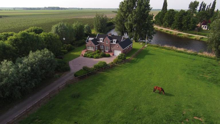 De Blauwe Sluis van bovenaf (foto: Jolisa de Witte)