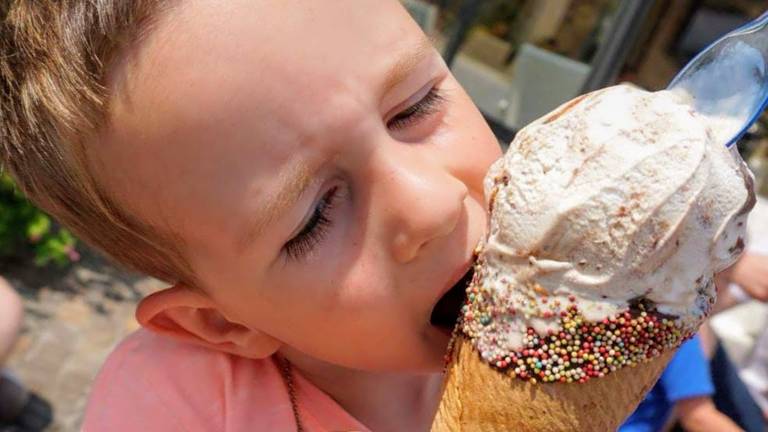 We kunnen weer ijsjes eten komend weekend. (Archieffoto: Nelleke Kuijten)