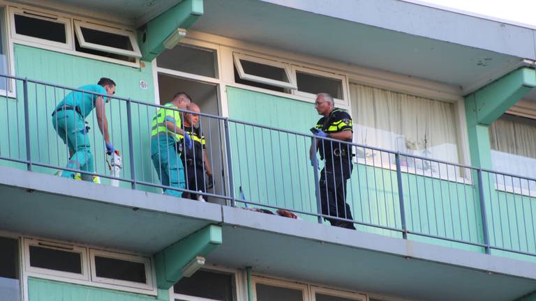 Twee mensen raakten gewond (foto: Ginopress)