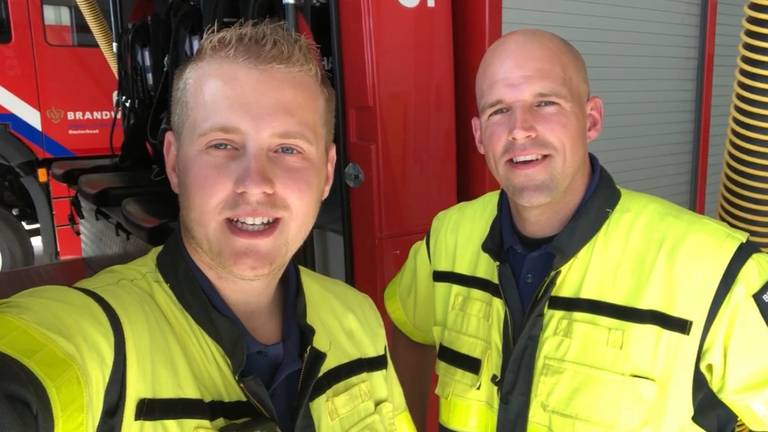 Richard en Rick zijn de eerste brandweervloggers in Nederland (Foto: Erik Peeters)
