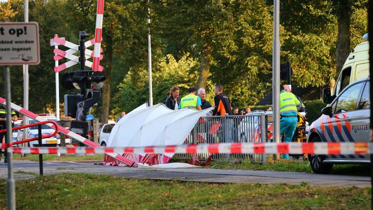 De plek van het ongeluk (Foto: Charles Mallo)