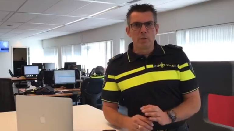 De politie doet een oproep op Facebook.