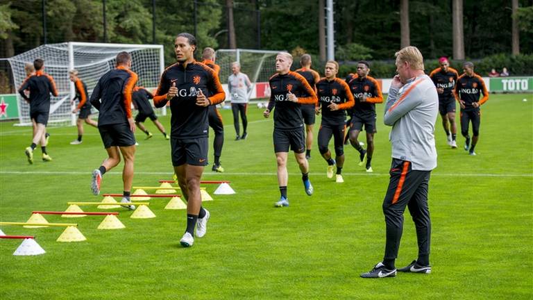 Oranje bereidt zich voor op de komende twee interlands (foto: VI Images).