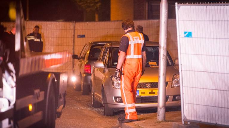 Onderzoek op de plaats van het misdrijf. (Foto: SQ Vision)