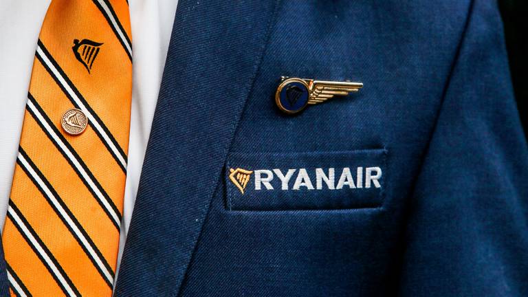 Piloten van Ryanair zitten nu thuis.
