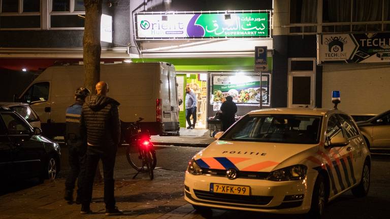 De ruzie ontstond in een supermarkt in Eindhoven. (Foto: Sem van Rijssel/SQ Vision)