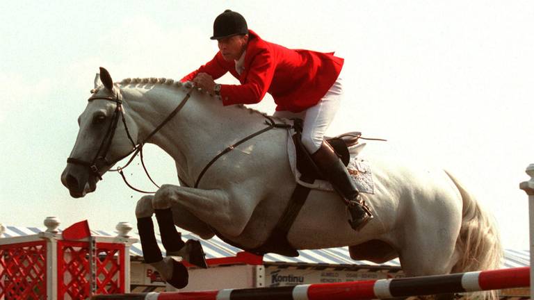 Bert Romp in actie in 1996. (Foto: ANP).