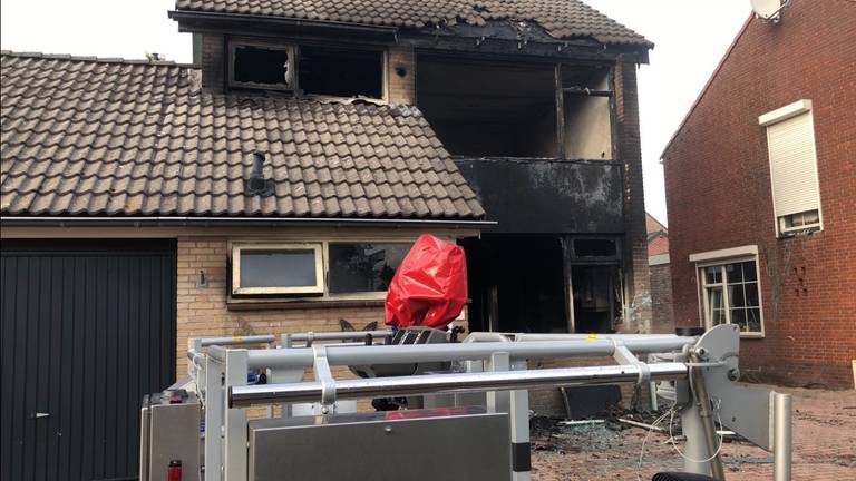 De voorgevel van het huis in Putte. Foto: Guus Beenhakker