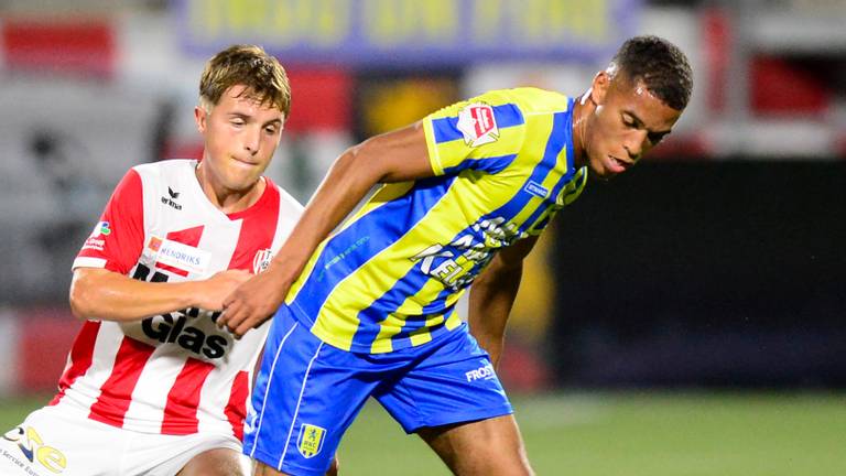 Juriën Gaari stond ook tegen TOP Oss weer in de basis bij RKC (foto: OrangePictures).