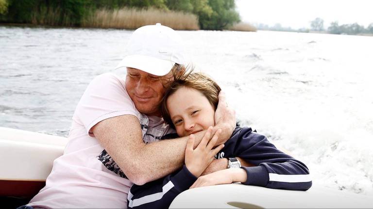 Berry Thoonen met zijn zoon Levi. (Foto: Berry Thoonen).