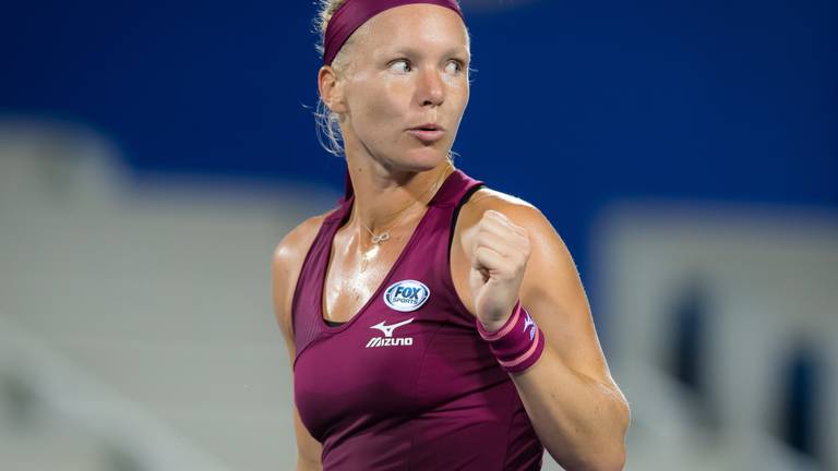 Kiki Bertens, de nieuwe nummer 10 op de wereldranglijst. (Foto: VI Images)