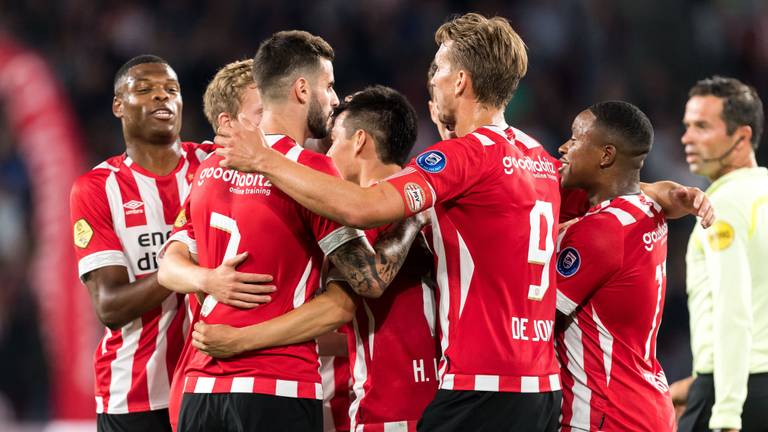 PSV is op recordjacht in de Eredivisie. (Foto: VI Images)
