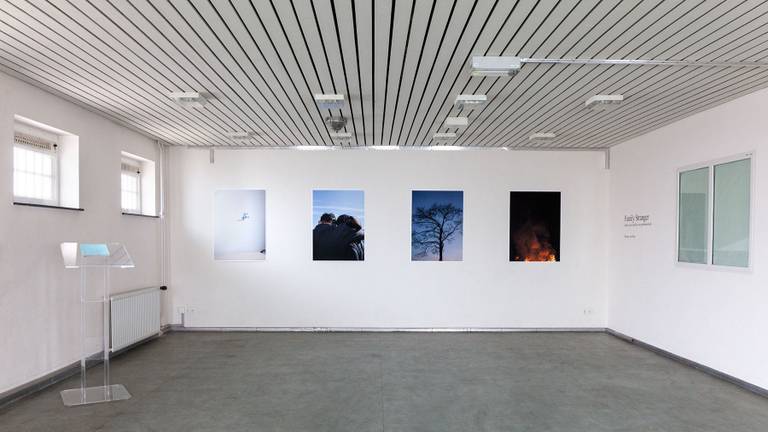 Een van de expositieruimtes in de PI Vught. (Foto: Wiosna van Bon)