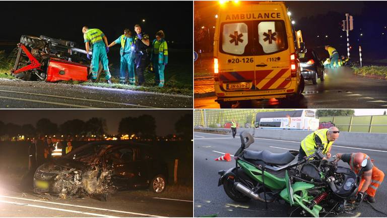 Dodelijke ongelukken in Brabant