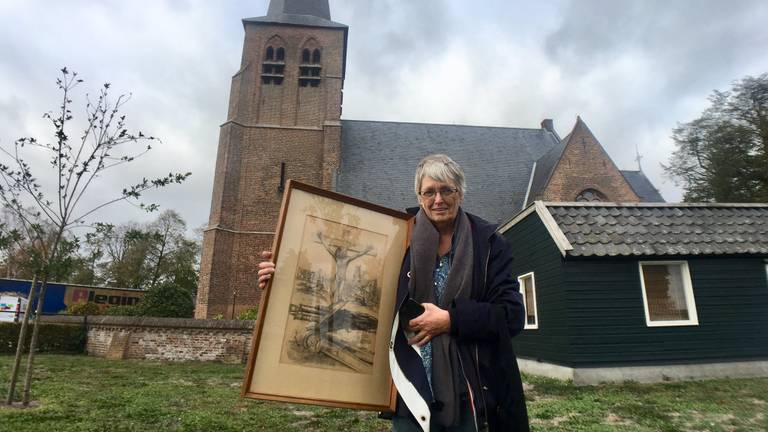 Hier hoort de historische tekening thuis: in Middelbeers (foto: Jan Peels)